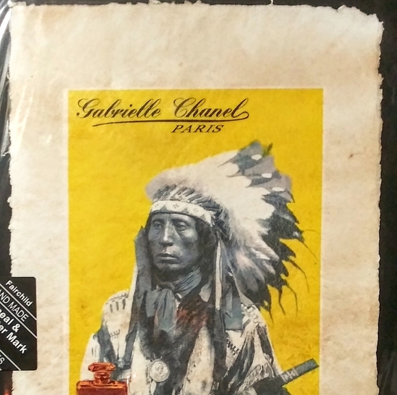 Indian Chief, CHANEL, AP. Print By Fairchild Paris
